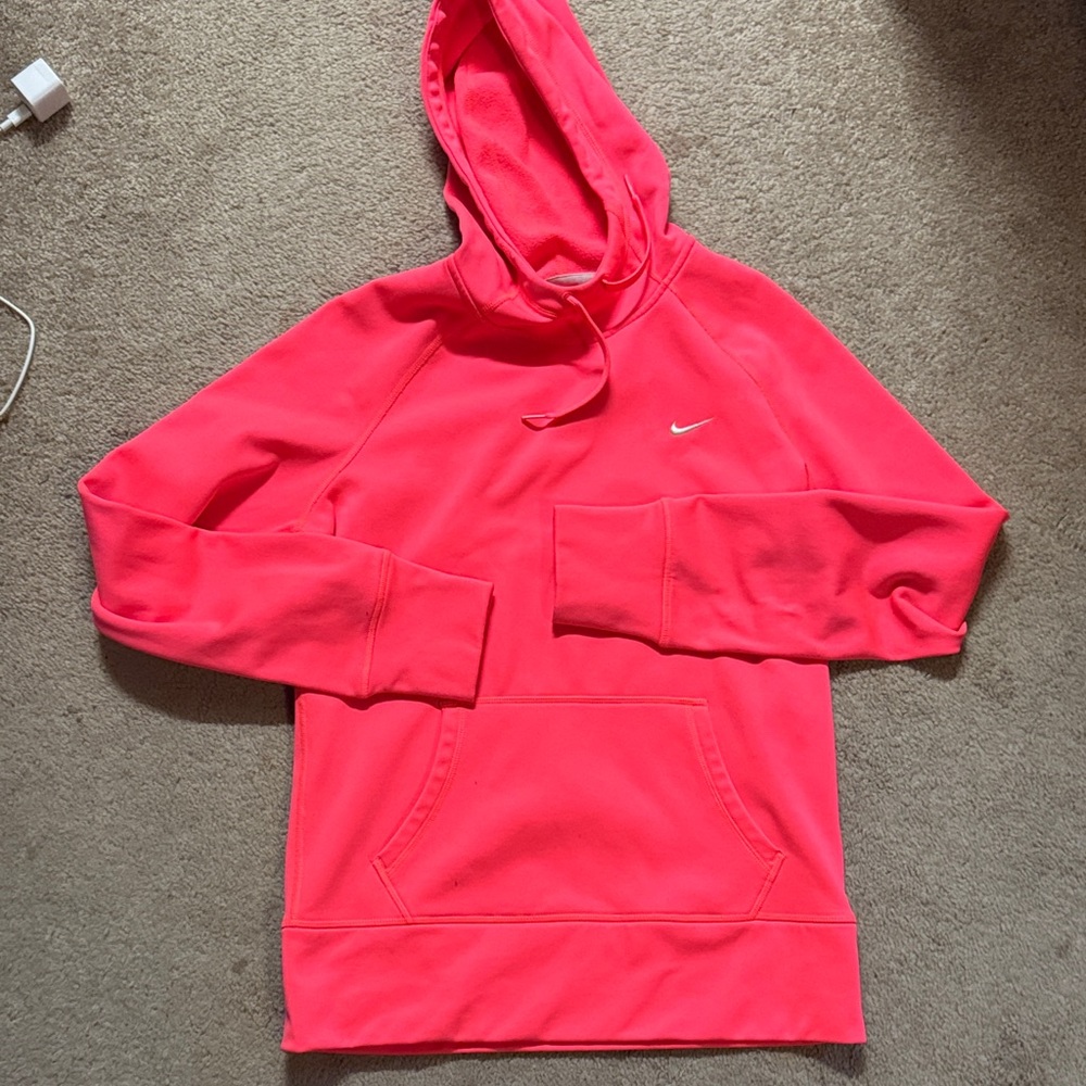 Nike Hot Pink Therma Hoodie